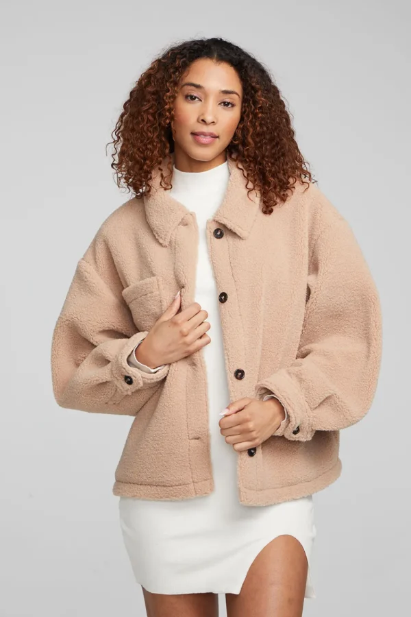 Best Sale Bolt Oatmeal Jacket Women Outerwear | Loungewear