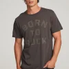 Shop Born To Rock Mens Tee Tops