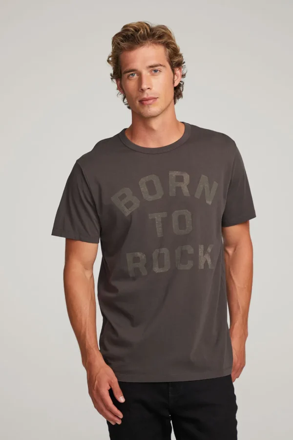 Shop Born To Rock Mens Tee Tops