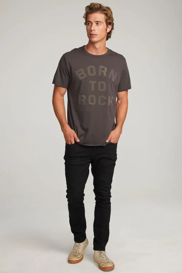 Shop Born To Rock Mens Tee Tops