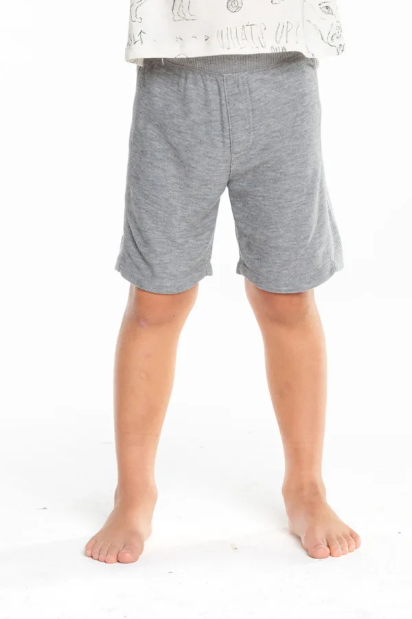 Discount Boys Cozy Knit Rib Panel Shorts Kids/BOY Boys
