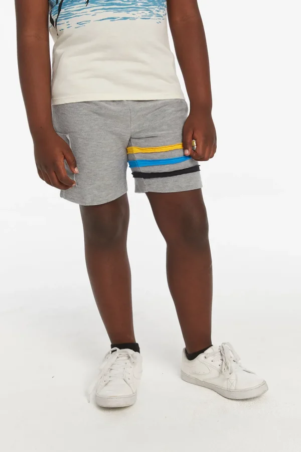 Flash Sale Boys Heather Grey Short With Strapping Kids/BOY Boys