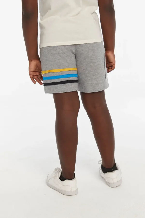 Flash Sale Boys Heather Grey Short With Strapping Kids/BOY Boys