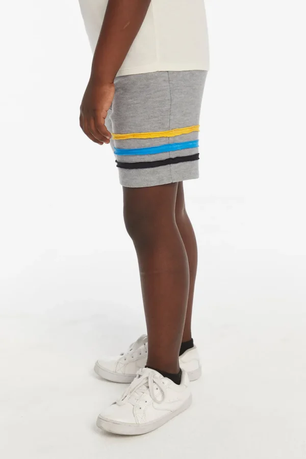 Flash Sale Boys Heather Grey Short With Strapping Kids/BOY Boys