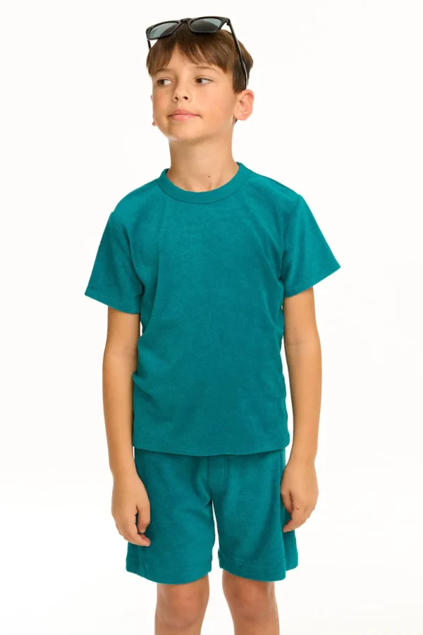 Best Boy's Lake Green Terry Cloth Tee Kids/BOY Boys