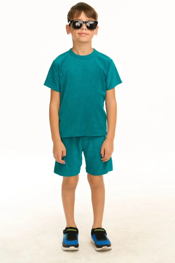 Best Boy's Lake Green Terry Cloth Tee Kids/BOY Boys