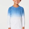 Fashion Boys Linen French Terry Long Sleeve Kanga Pocket Pullover Kids/BOY Boys