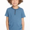 Cheap Boys Niagara Short Sleeve Henley Kids/BOY Boys