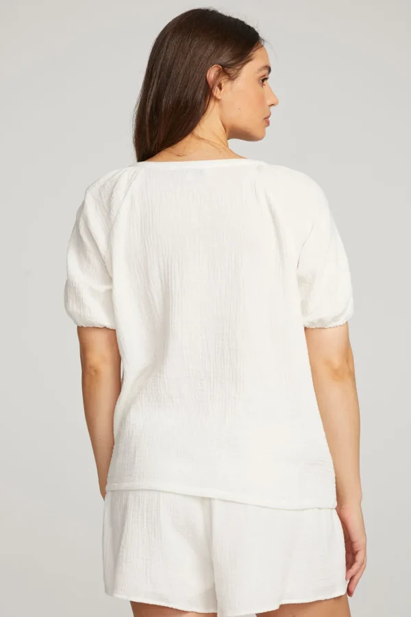 Best Sale Brentwood White Blouse Women Loungewear | Tops