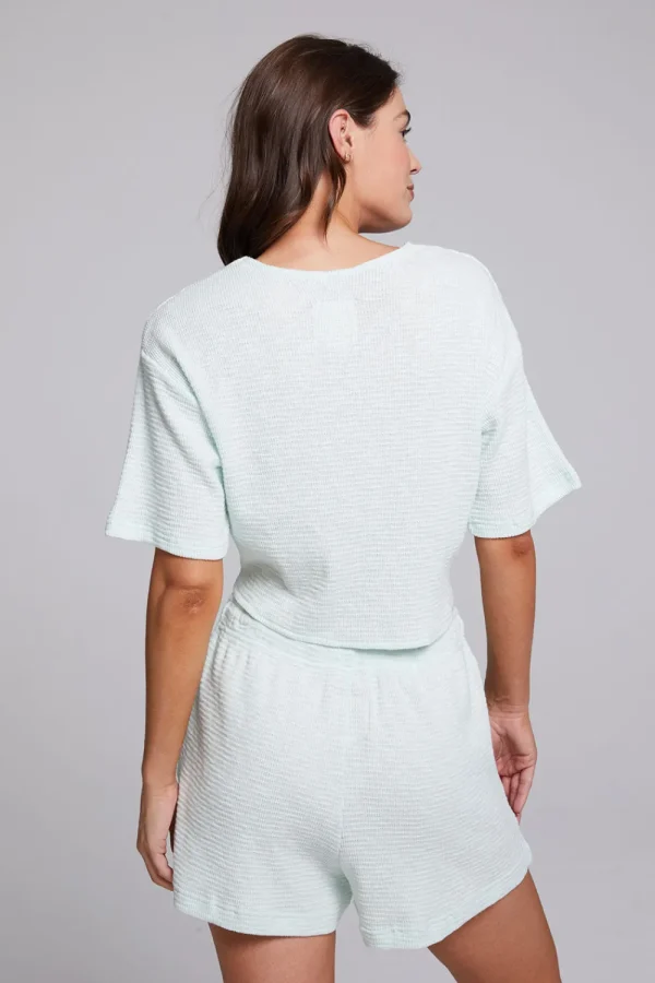 Outlet Bria Aqua Glass Tee Women Loungewear | Tops