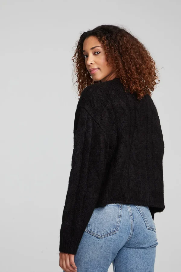 Online Bridge Black Onyx Cardigan Women Loungewear | Tops