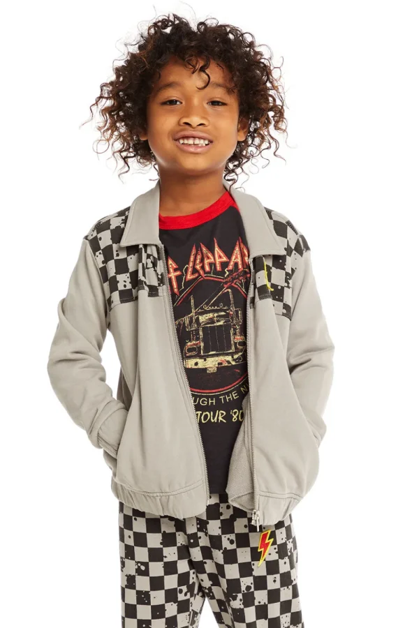 Cheap Brody Splatter Checker Jacket Kids/BOY Boys