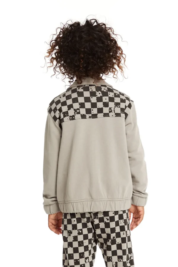 Cheap Brody Splatter Checker Jacket Kids/BOY Boys