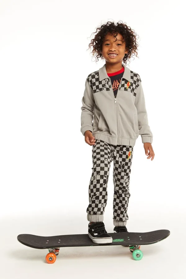Cheap Brody Splatter Checker Jacket Kids/BOY Boys