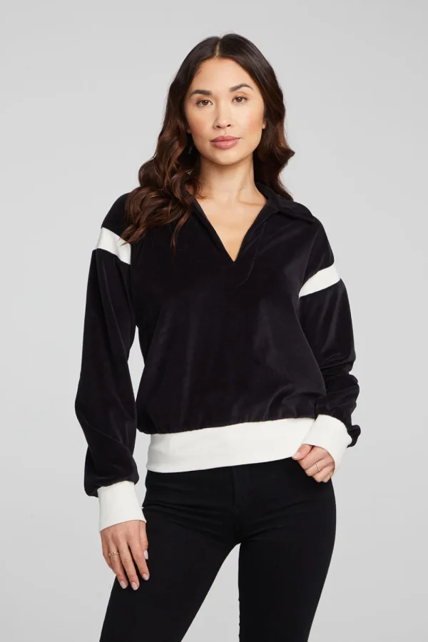 Discount Brooke Shadow Black Blouse Women Loungewear | Tops