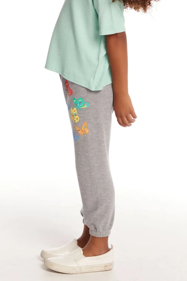 Cheap Butterflies Girls Cozy Knit Sweatpant Kids Girls