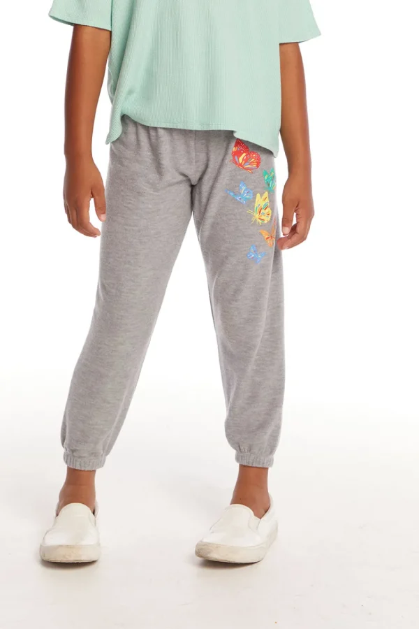 Cheap Butterflies Girls Cozy Knit Sweatpant Kids Girls