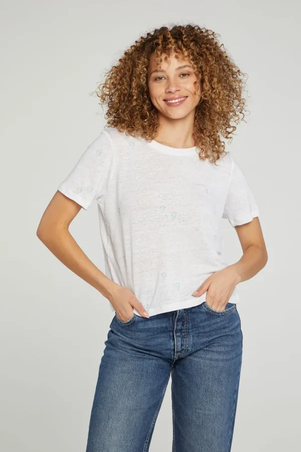 Online Cactus Flower Women Graphics | Tops