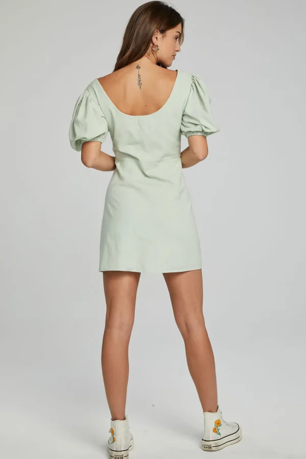 Store Calamigos Mini Dress - Sage Women Loungewear | Dresses