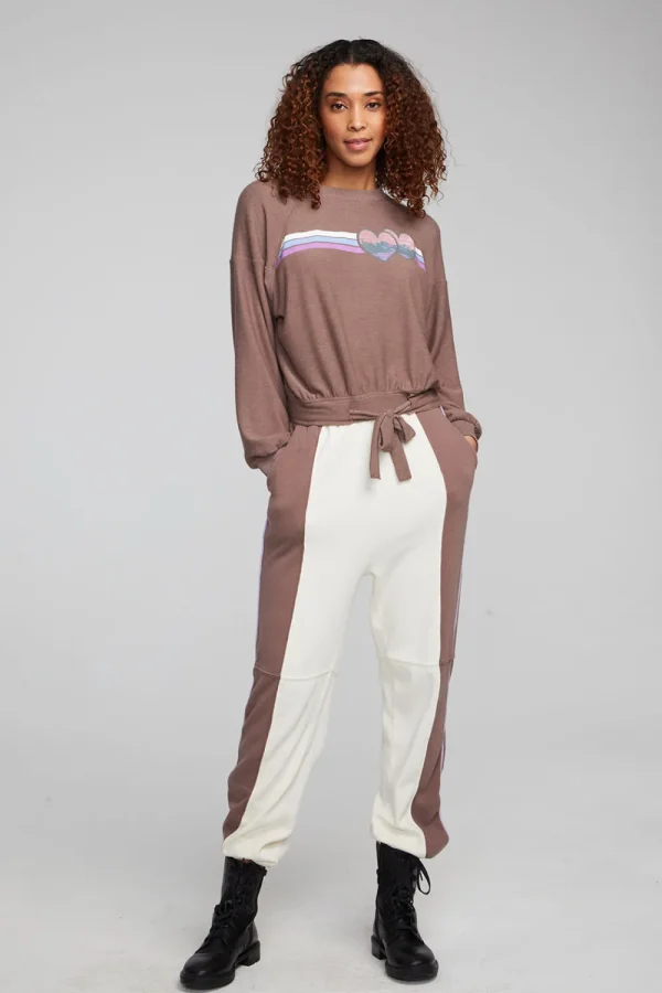 Cheap Camping Hearts Top Women Loungewear | Graphics