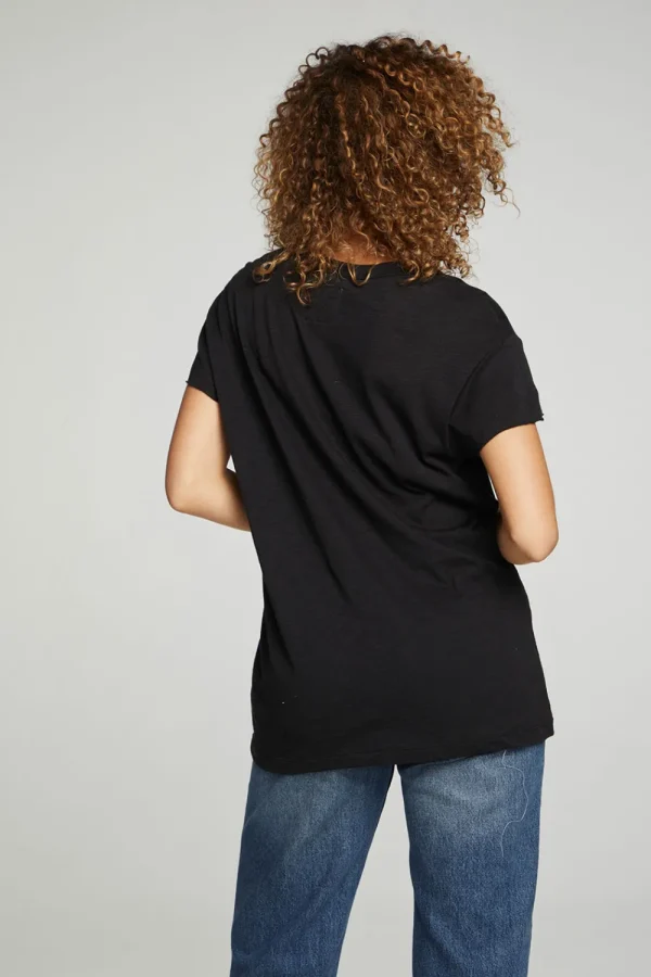 Clearance Cap Sleeve Crew Neck Tee Women Tops