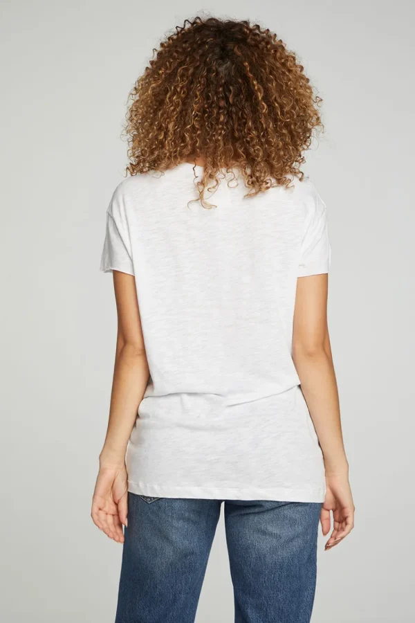 Best Cap Sleeve Crew Neck Tee Women Tops