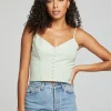 Flash Sale Cara Tank Top - Sage Women Loungewear | Tops