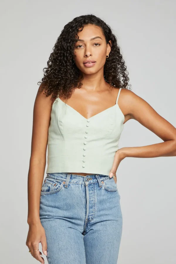 Flash Sale Cara Tank Top - Sage Women Loungewear | Tops