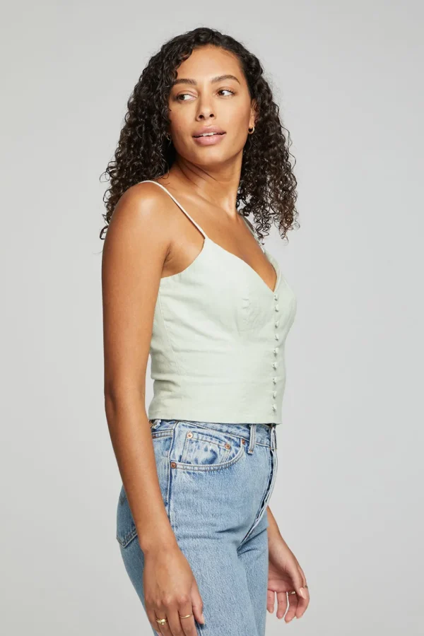 Flash Sale Cara Tank Top - Sage Women Loungewear | Tops