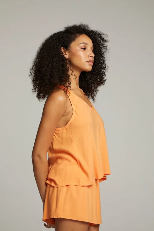 Sale Carmel Tangerine Tank Top Women Loungewear | Tops