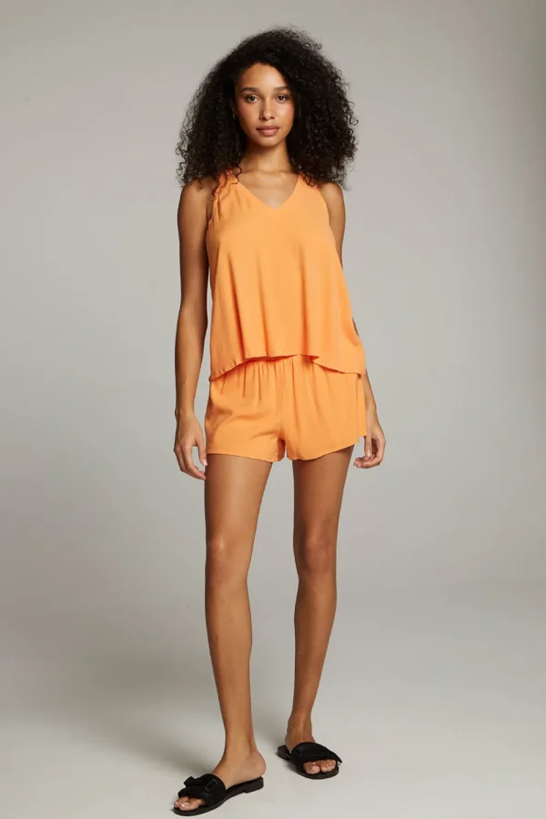 Sale Carmel Tangerine Tank Top Women Loungewear | Tops