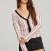 Outlet Carmela Canyon Stripe Cardigan Women Outerwear | Loungewear