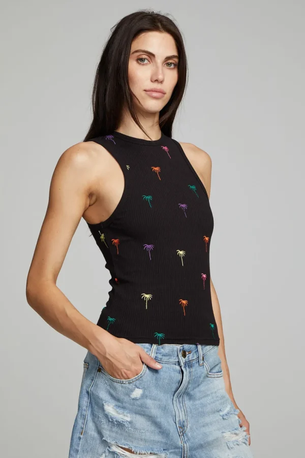 Best Carnaby Tank Top Palm Print Women Loungewear | Tops