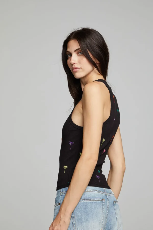Best Carnaby Tank Top Palm Print Women Loungewear | Tops