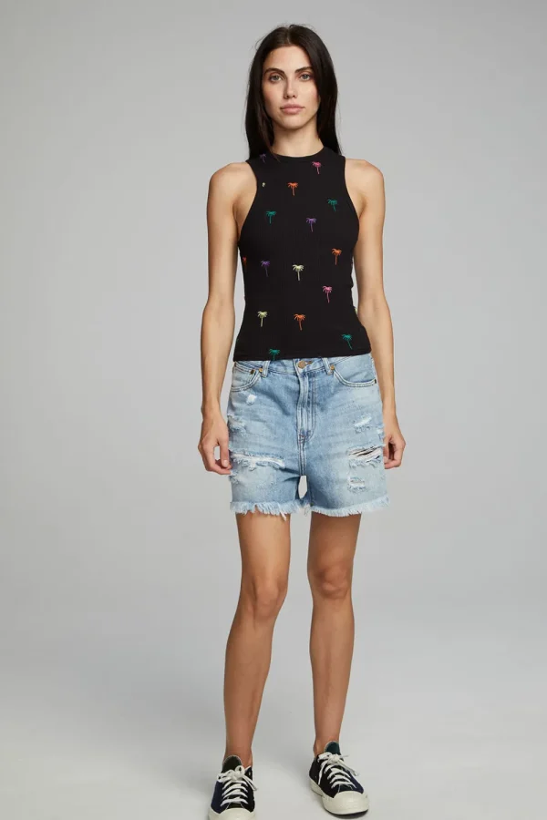 Best Carnaby Tank Top Palm Print Women Loungewear | Tops