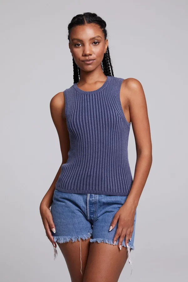 Cheap Carnaby Washed Indigo Tank Top Women Loungewear | Tops