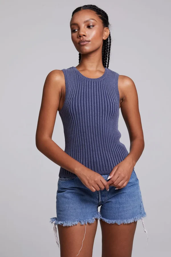 Cheap Carnaby Washed Indigo Tank Top Women Loungewear | Tops