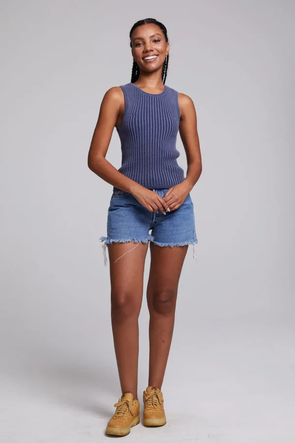 Cheap Carnaby Washed Indigo Tank Top Women Loungewear | Tops