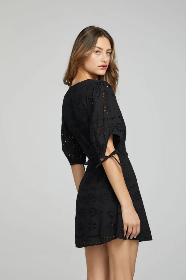 New Cassia Mini Dress - Black Onyx Women Loungewear | Dresses