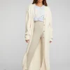 Discount Chenille Sweater Knit Button Down Long Cardigan Women Outerwear | Loungewear