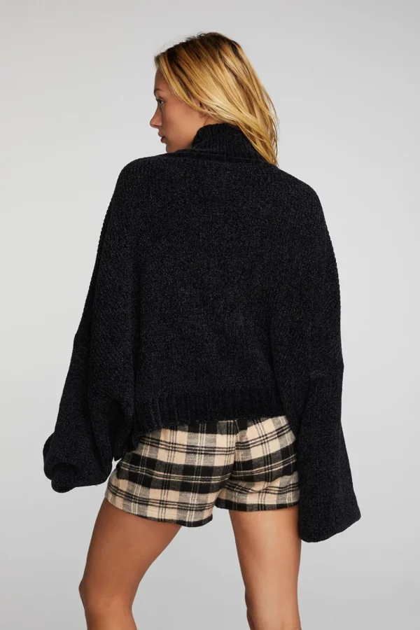 Online Chenille Sweater Knit Turtleneck Women Tops | Outerwear