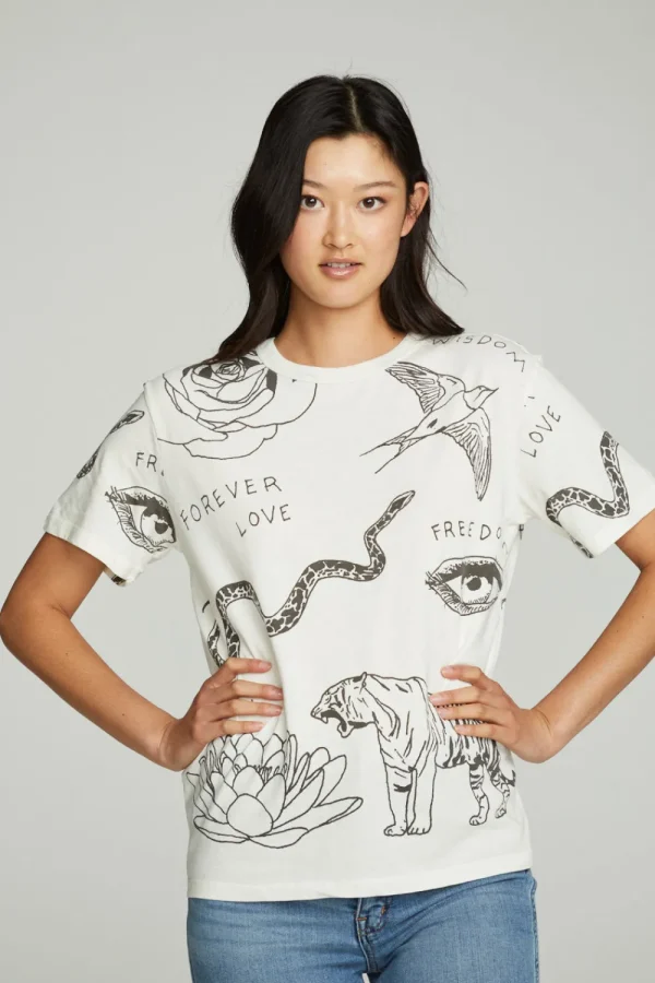 Fashion Cherish Forever Crew Tee Women Graphics | Tops
