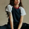 Cheap Cheyenne Fire Color Block Pullover Women Loungewear | Tops