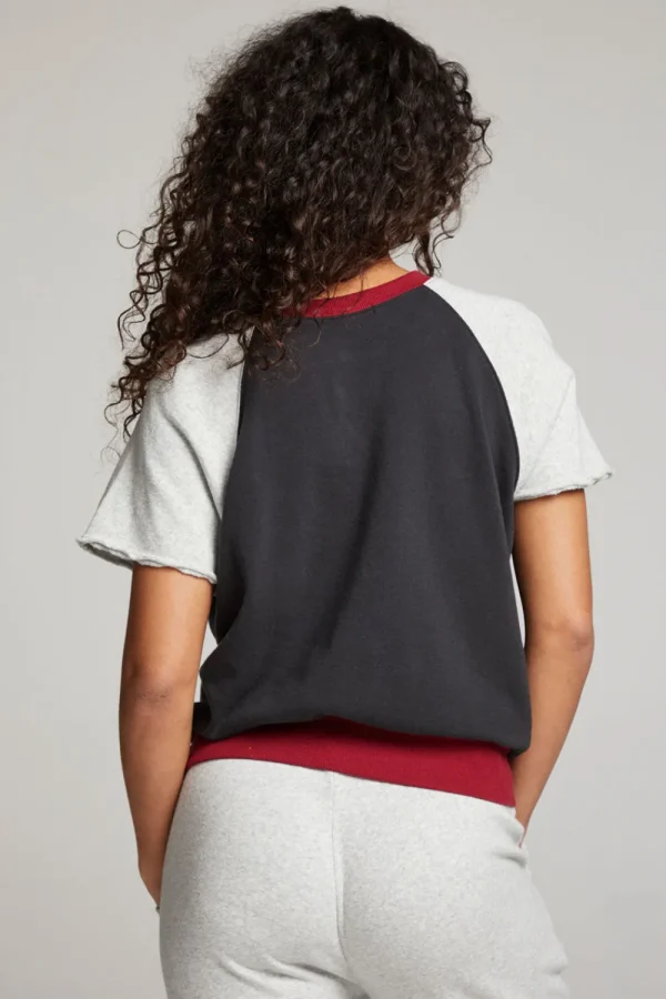 Cheap Cheyenne Fire Color Block Pullover Women Loungewear | Tops