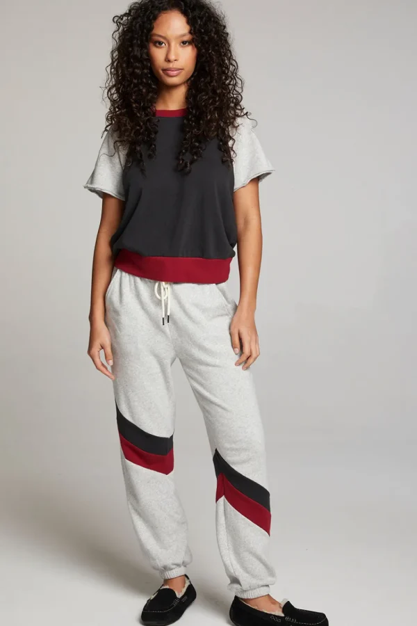 Cheap Cheyenne Fire Color Block Pullover Women Loungewear | Tops