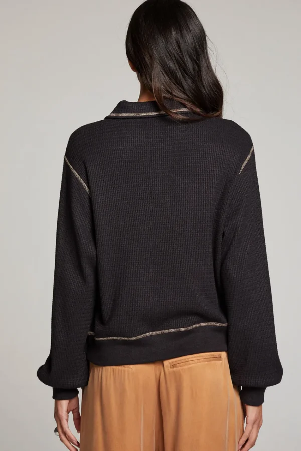 Cheap Church Licorice Long Sleeve Women Loungewear | Tops