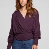 Fashion City Plum Perfect Blouse Women Loungewear | Tops