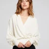 Cheap City Starry White Blouse Women Loungewear | Tops