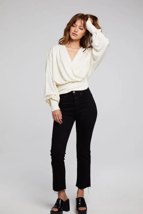 Cheap City Starry White Blouse Women Loungewear | Tops