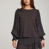 Shop Clyde Licorice Blouse Women Loungewear | Tops